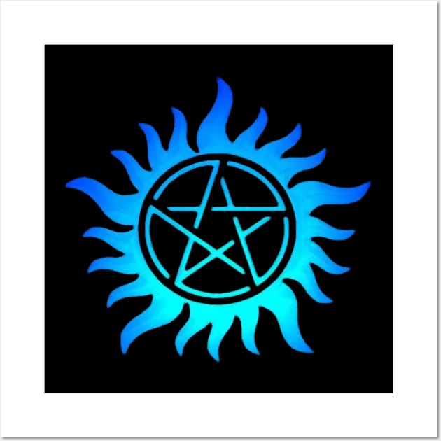 SPN Trap Blue Wall Art by Studio 66 Shop